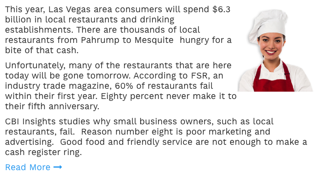 Restaurant Marketing In Las Vegas